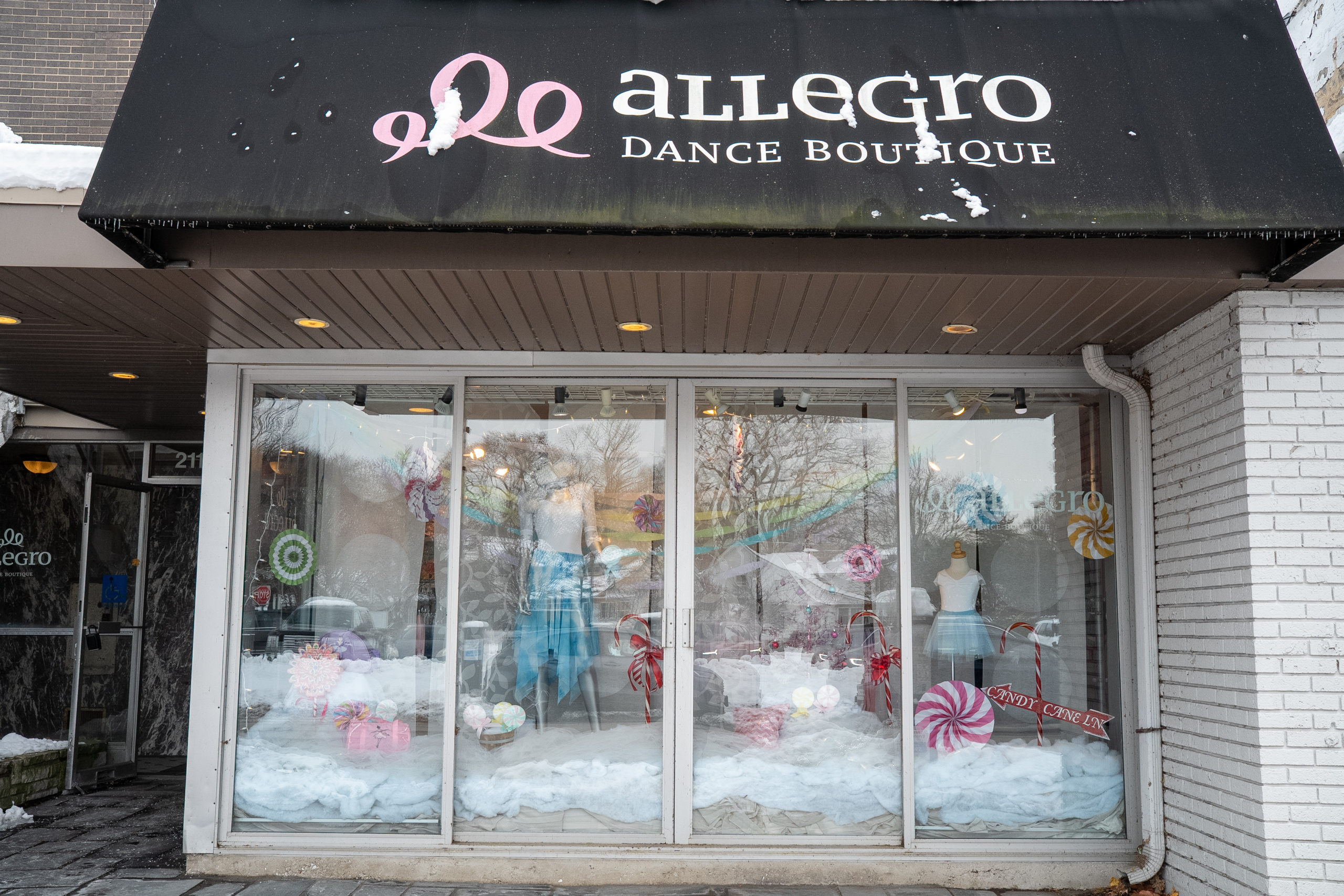 Allegro Dance Studio storefront