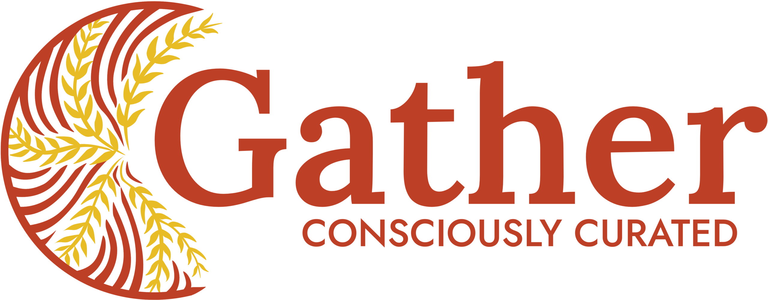 Gather: Consciously Curated logo
